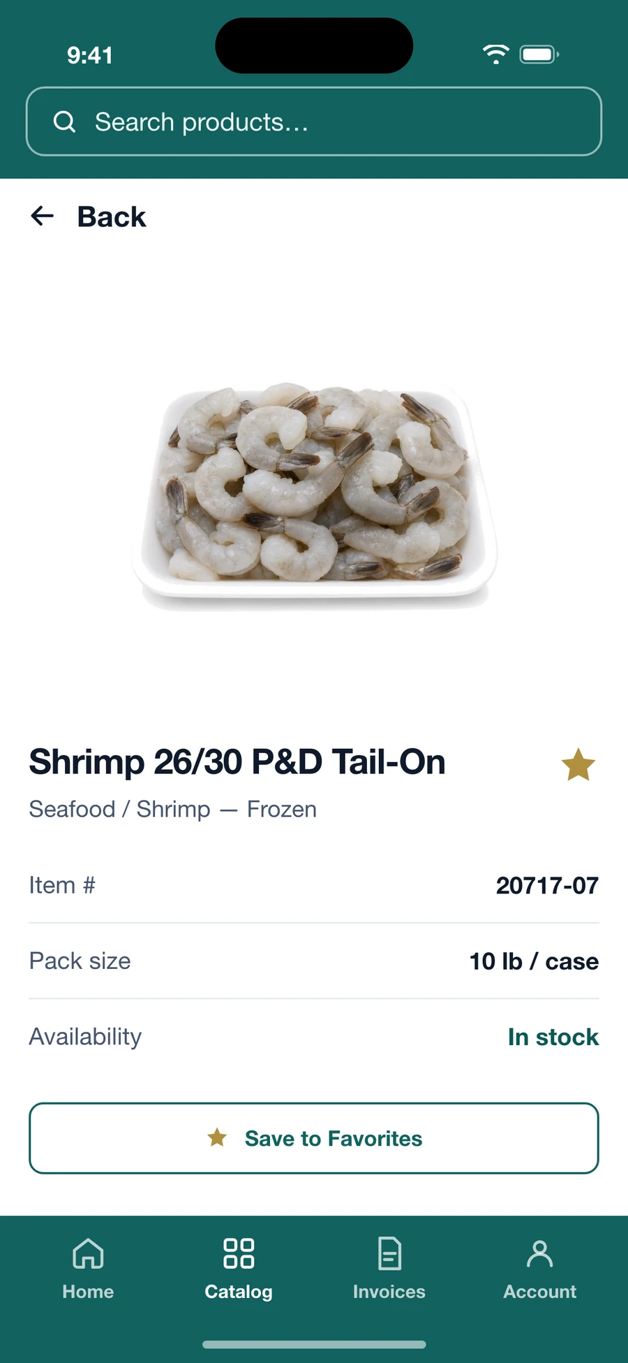 Capital Trading app showing an item detail screen